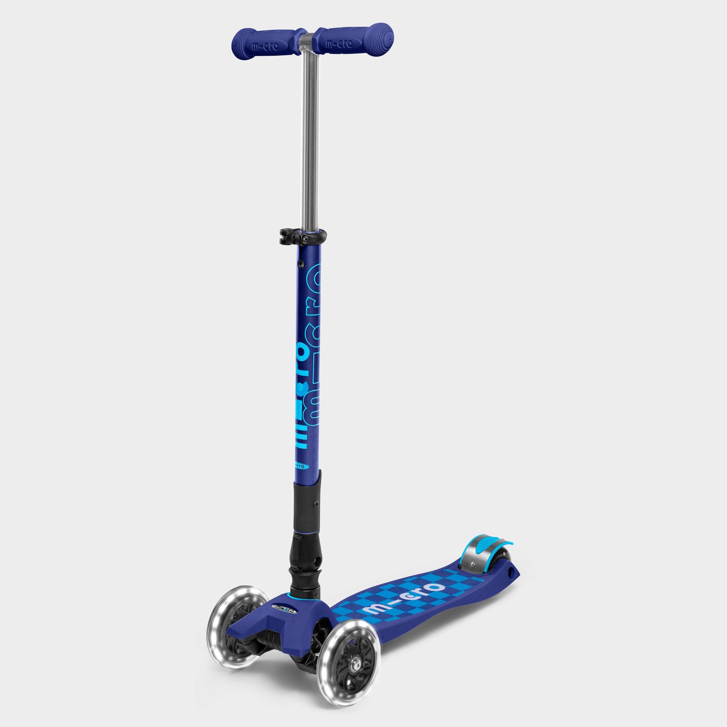 Maxi Micro Foldable LED Limited Edition: Navy Checkerboard