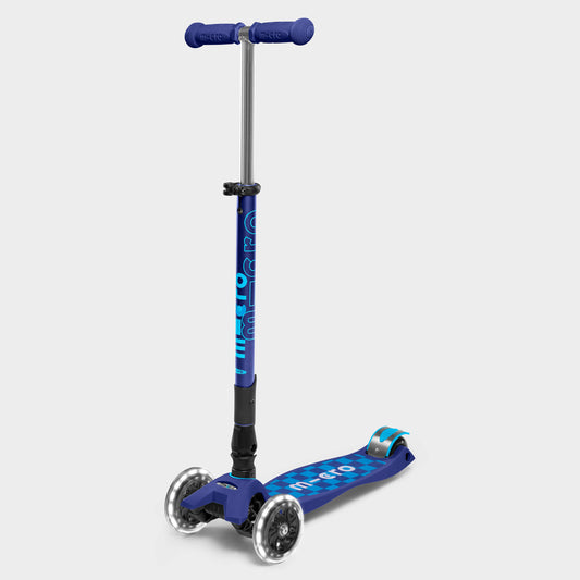 Maxi Micro Foldable LED Limited Edition: Navy Checkerboard