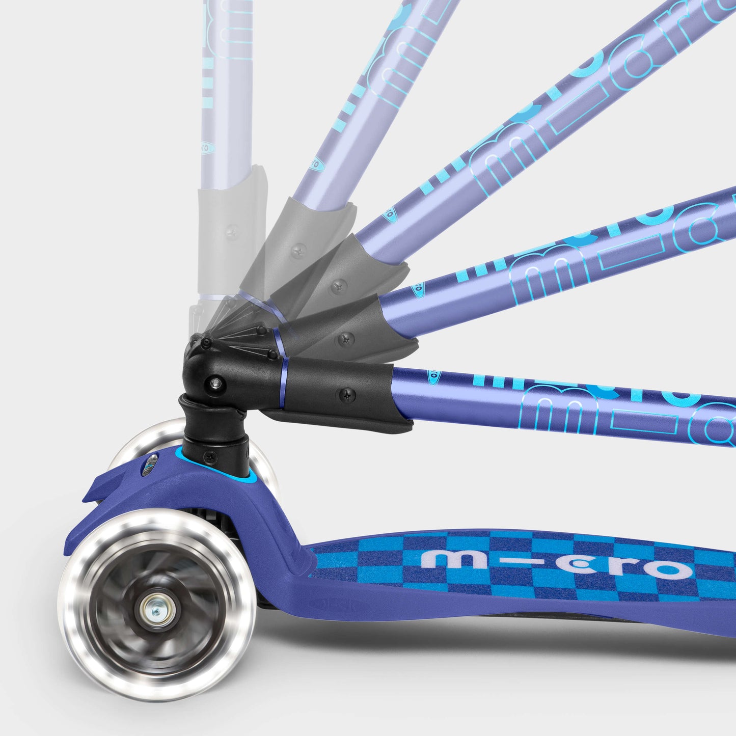 Maxi Micro Foldable LED Limited Edition: Navy Checkerboard
