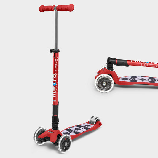 Maxi Micro Foldable LED Limited Edition: Red Football