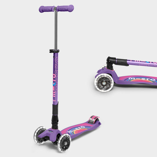Maxi Micro Foldable LED Limited Edition: Purple Rainbow
