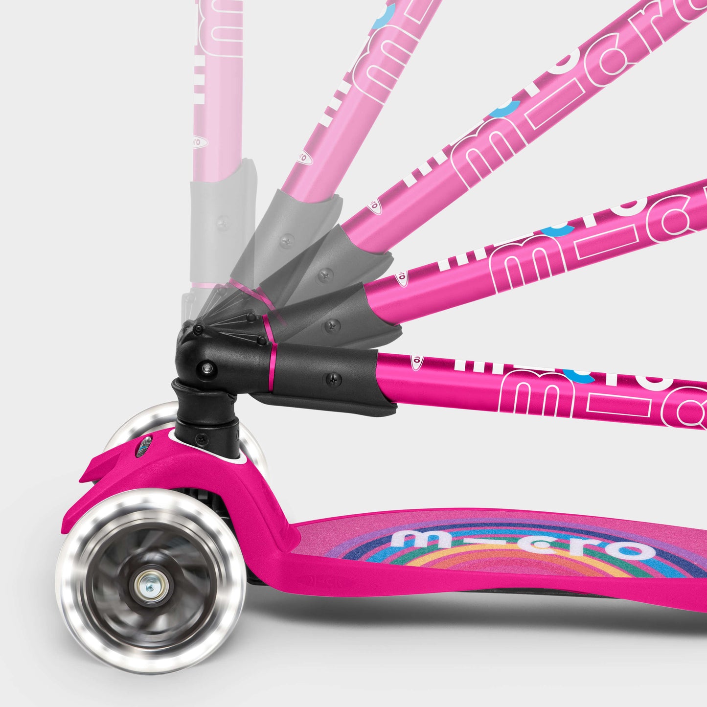 Maxi Micro Foldable LED Limited Edition: Pink Rainbow