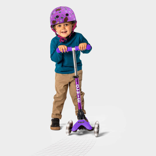 Mini Micro Foldable LED Gruffalo and Friends Design: Purple