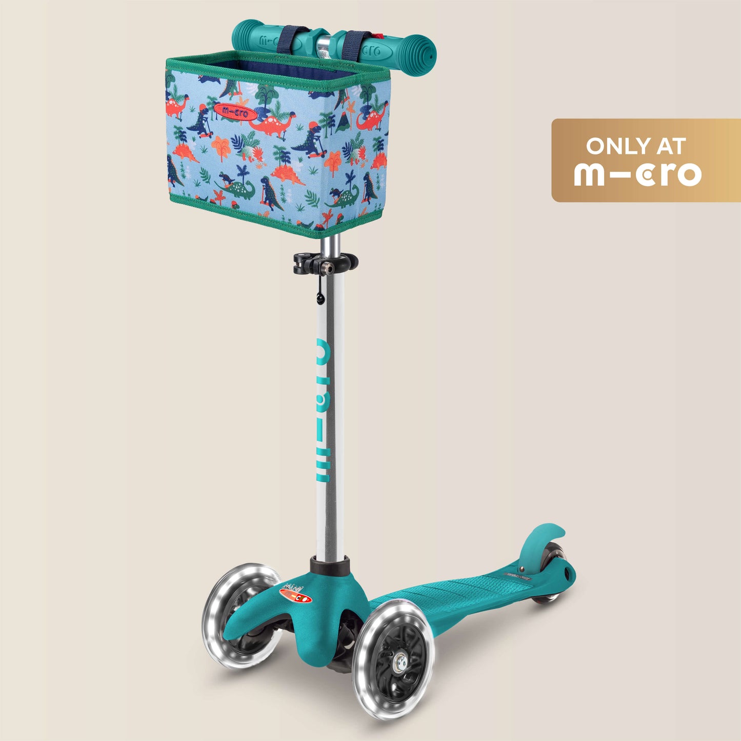 Mini Classic Plus LED Basket Set: Aqua