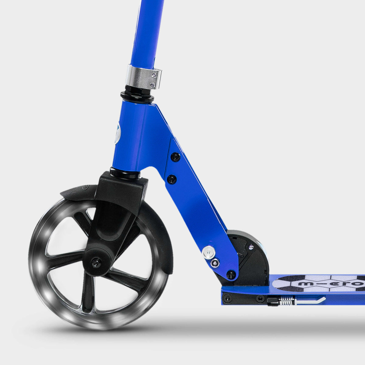Micro Cruiser LED Signature Print: Blue Football