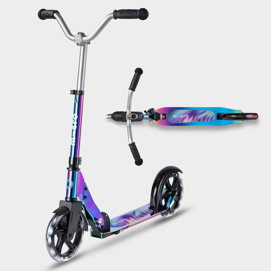 Micro Cruiser LED Signature Print: Neochrome Metallic Feather