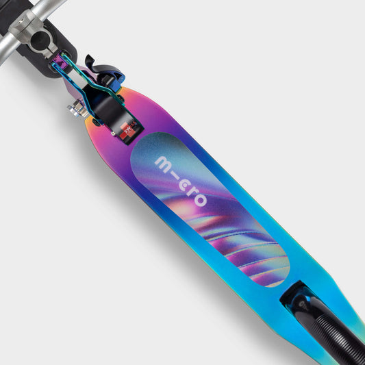 Micro Cruiser LED Signature Print: Neochrome Metallic Feather