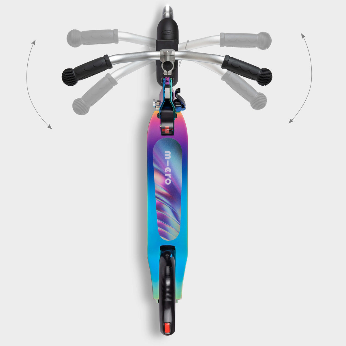 Micro Cruiser LED Signature Print: Neochrome Metallic Feather