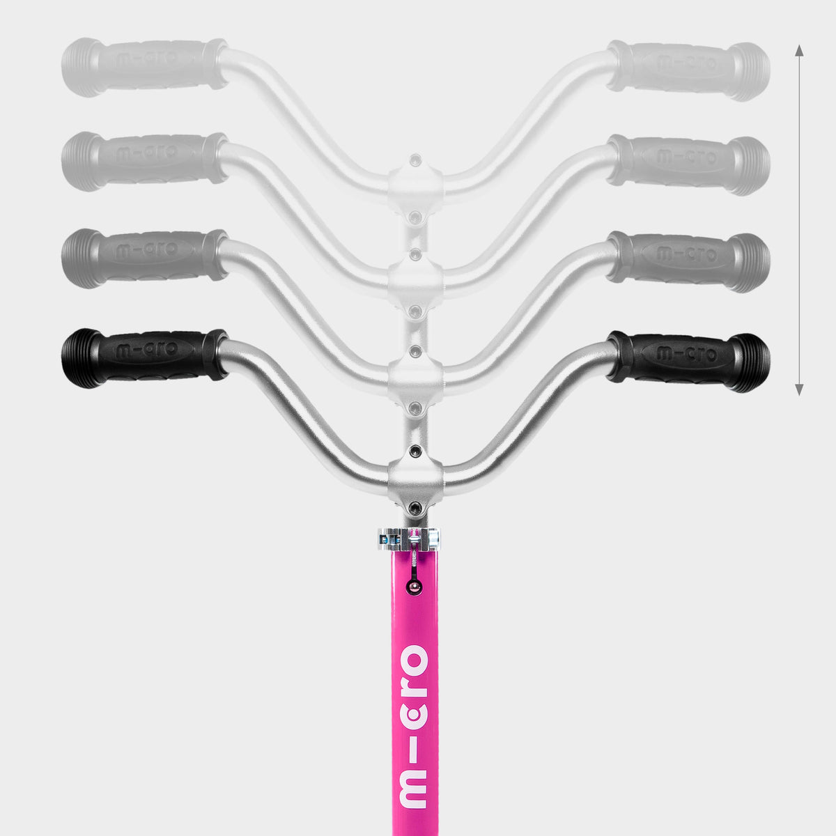 Micro Cruiser LED Signature Print: Pink Rainbow