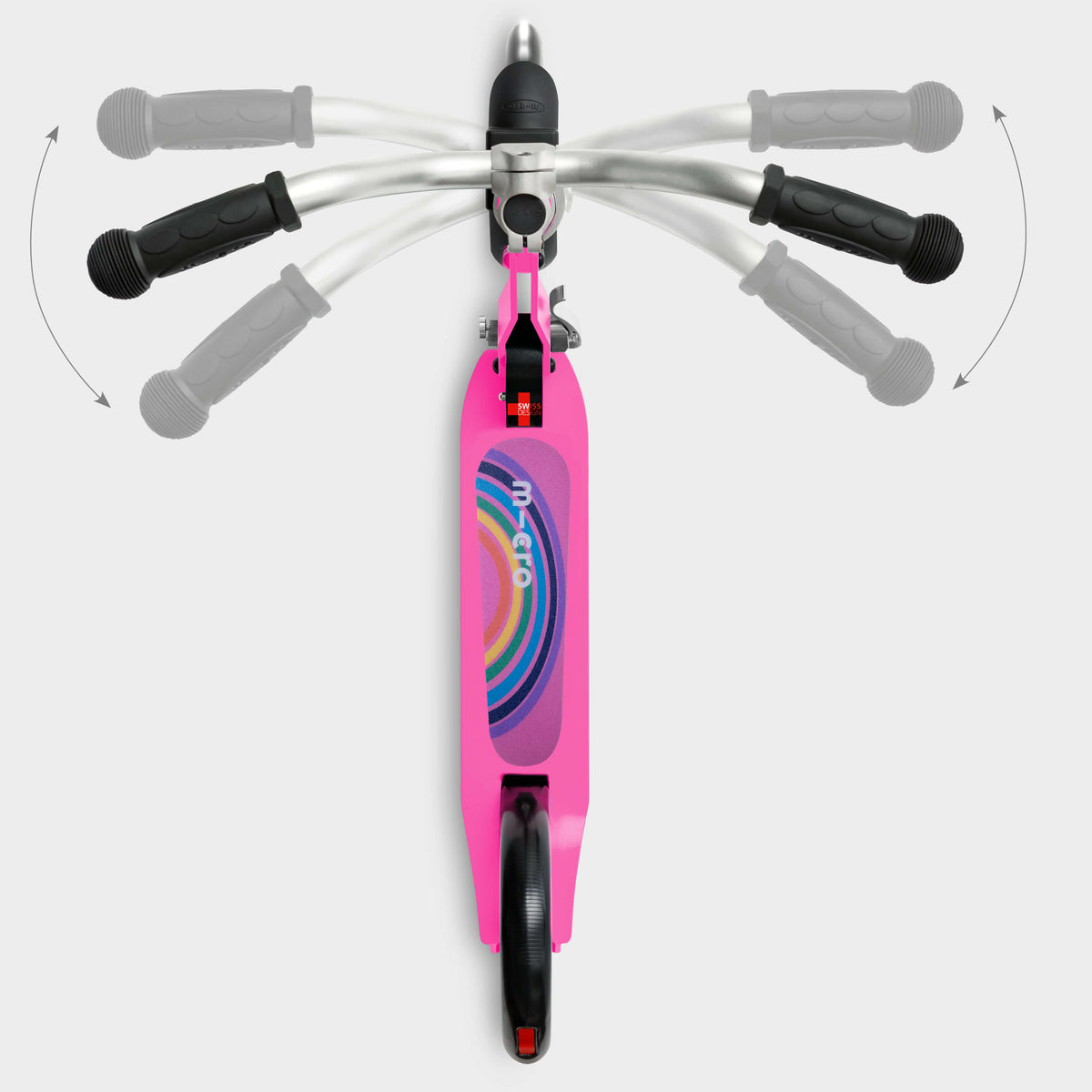 Micro Cruiser LED Signature Print: Pink Rainbow