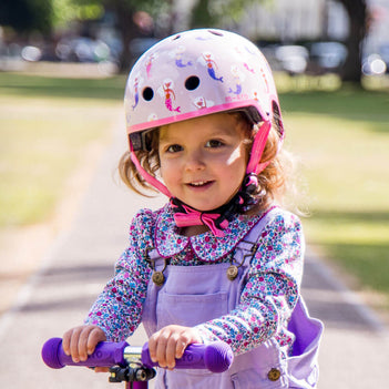 bike helmet for small woman's head Printed Helmets for Bikes and Scooters: Mermaid