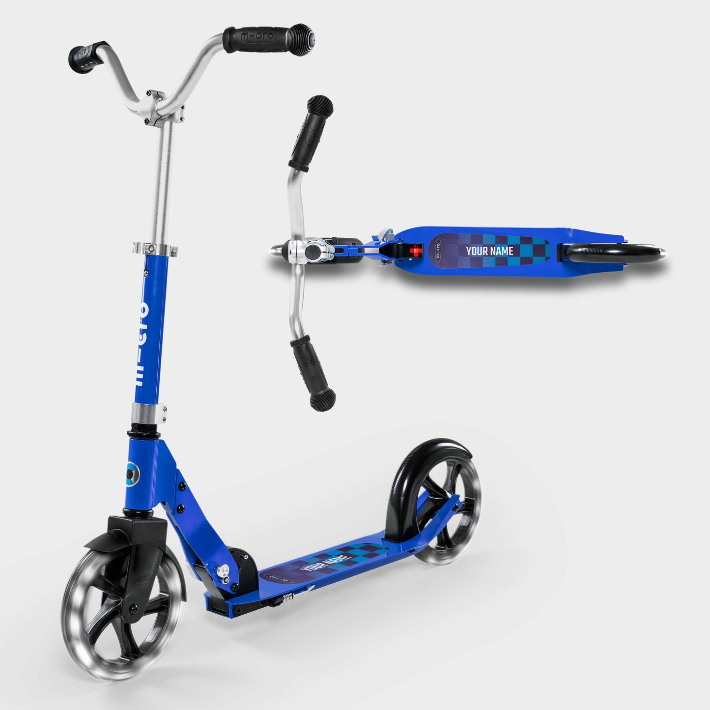 Personalised Micro Cruiser LED: Blue