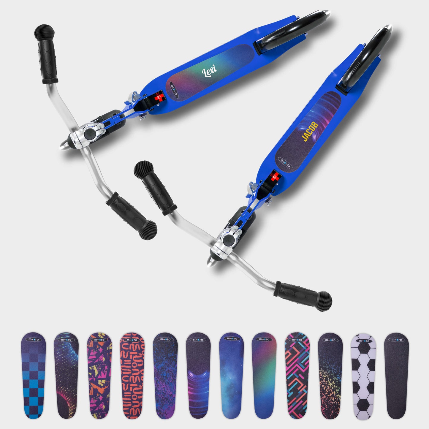 Personalised Micro Cruiser LED: Blue