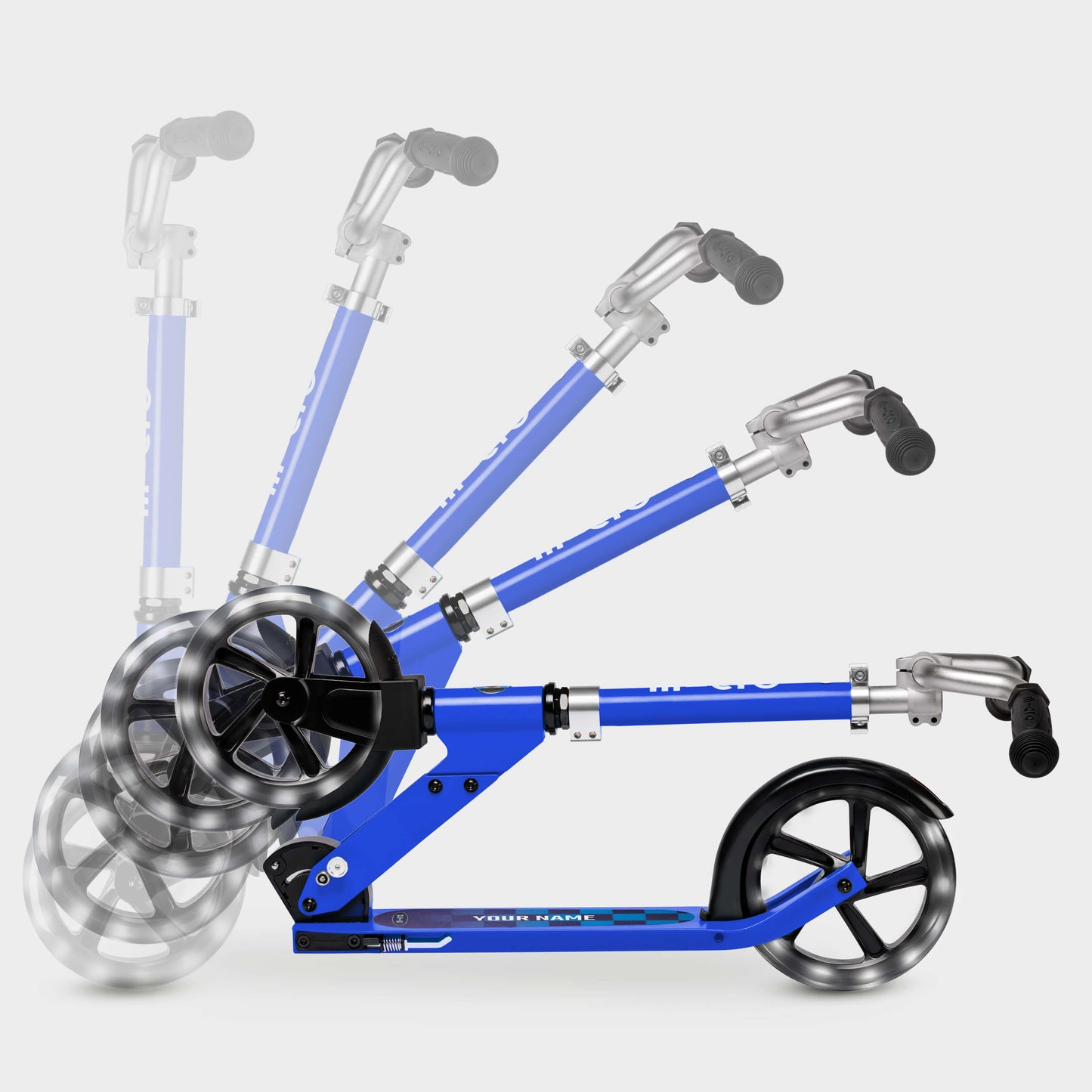 Personalised Micro Cruiser LED: Blue