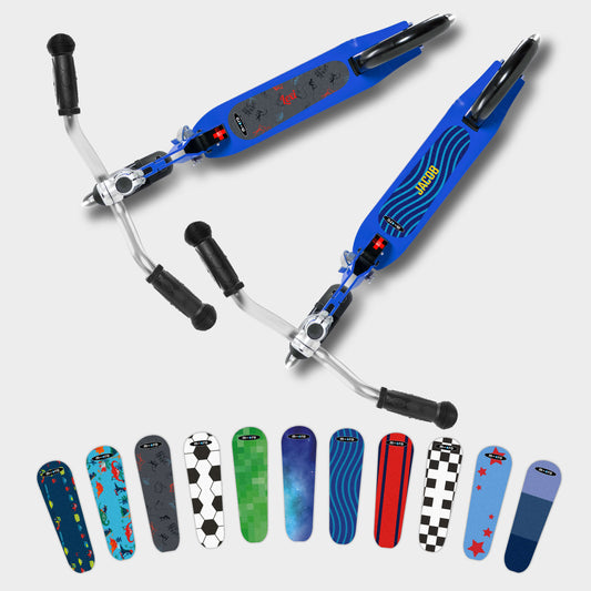 Customisable Light up Large Wheels: Blue