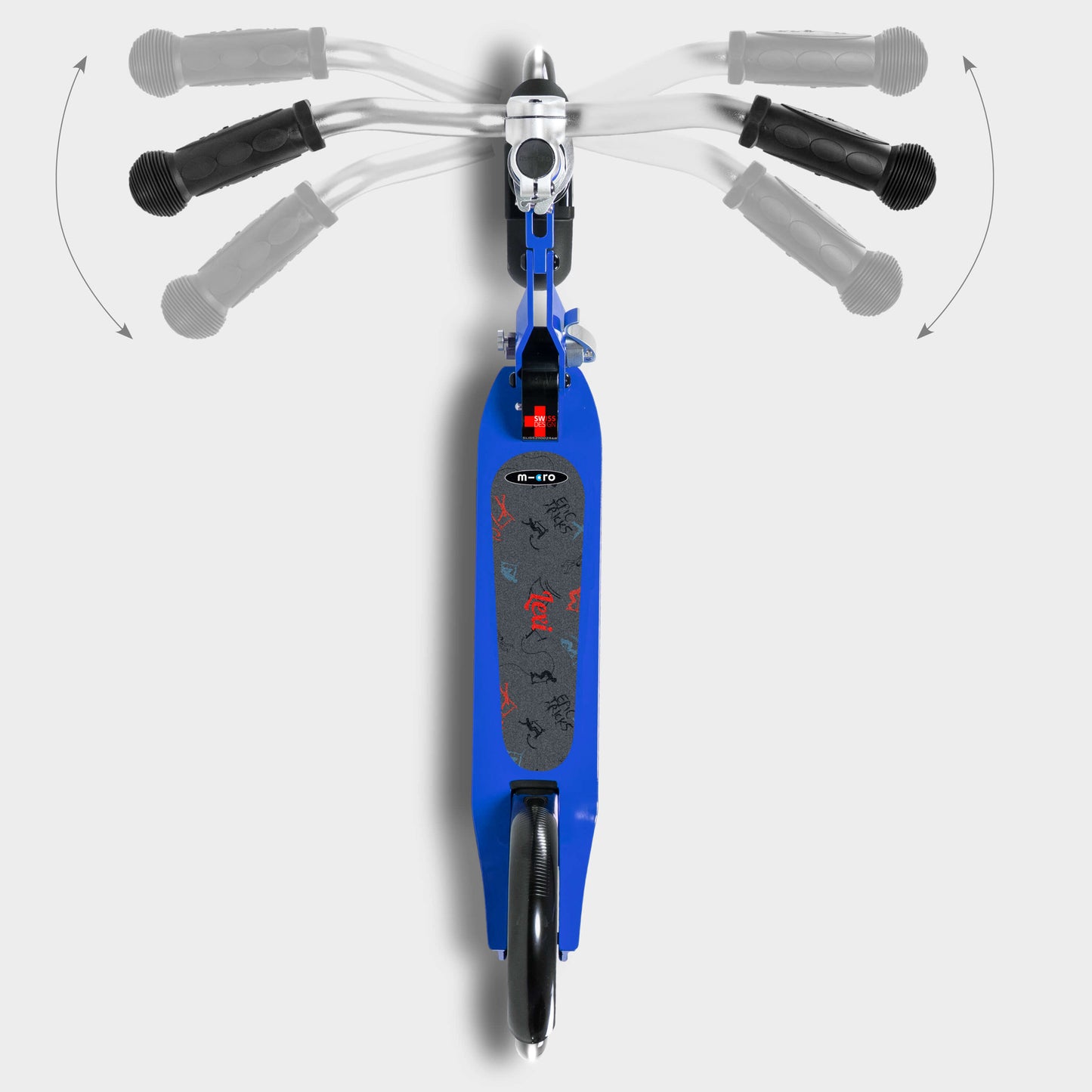 Customisable Light up Large Wheels: Blue
