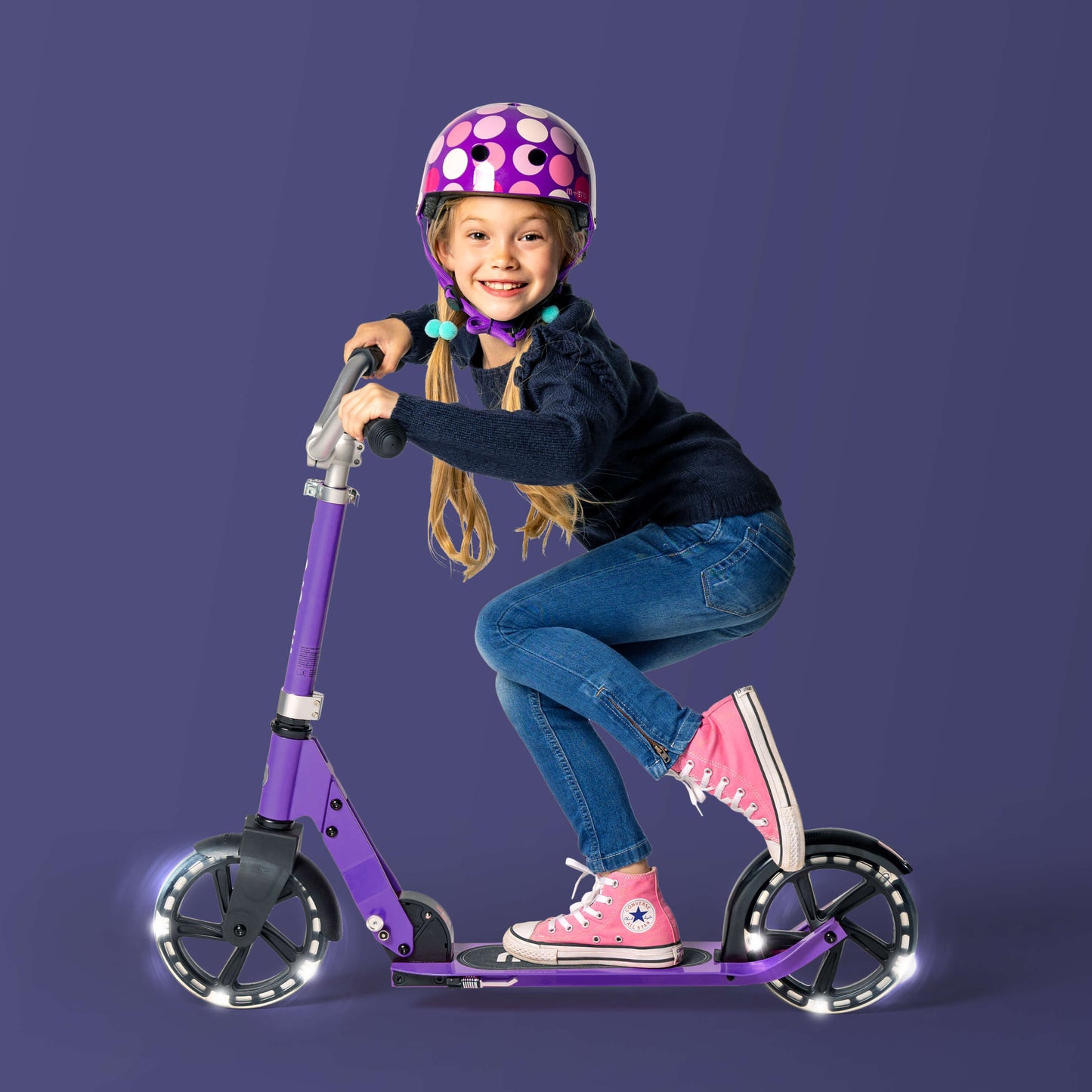Personalised Micro Cruiser LED: Purple