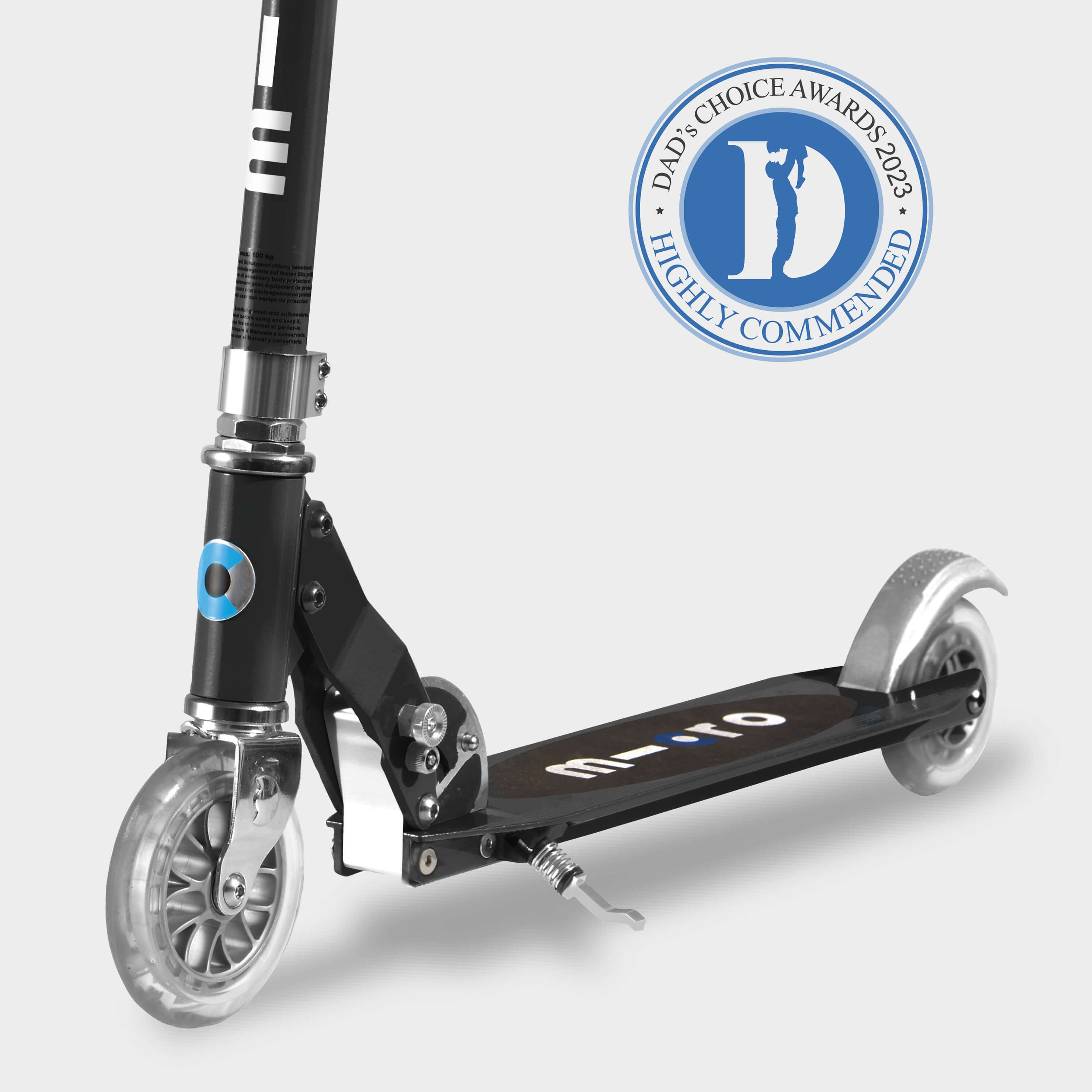 Micro Sprite Classic Black | Micro Scooters