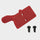 4654 Red Rubber Cover lock T Bar