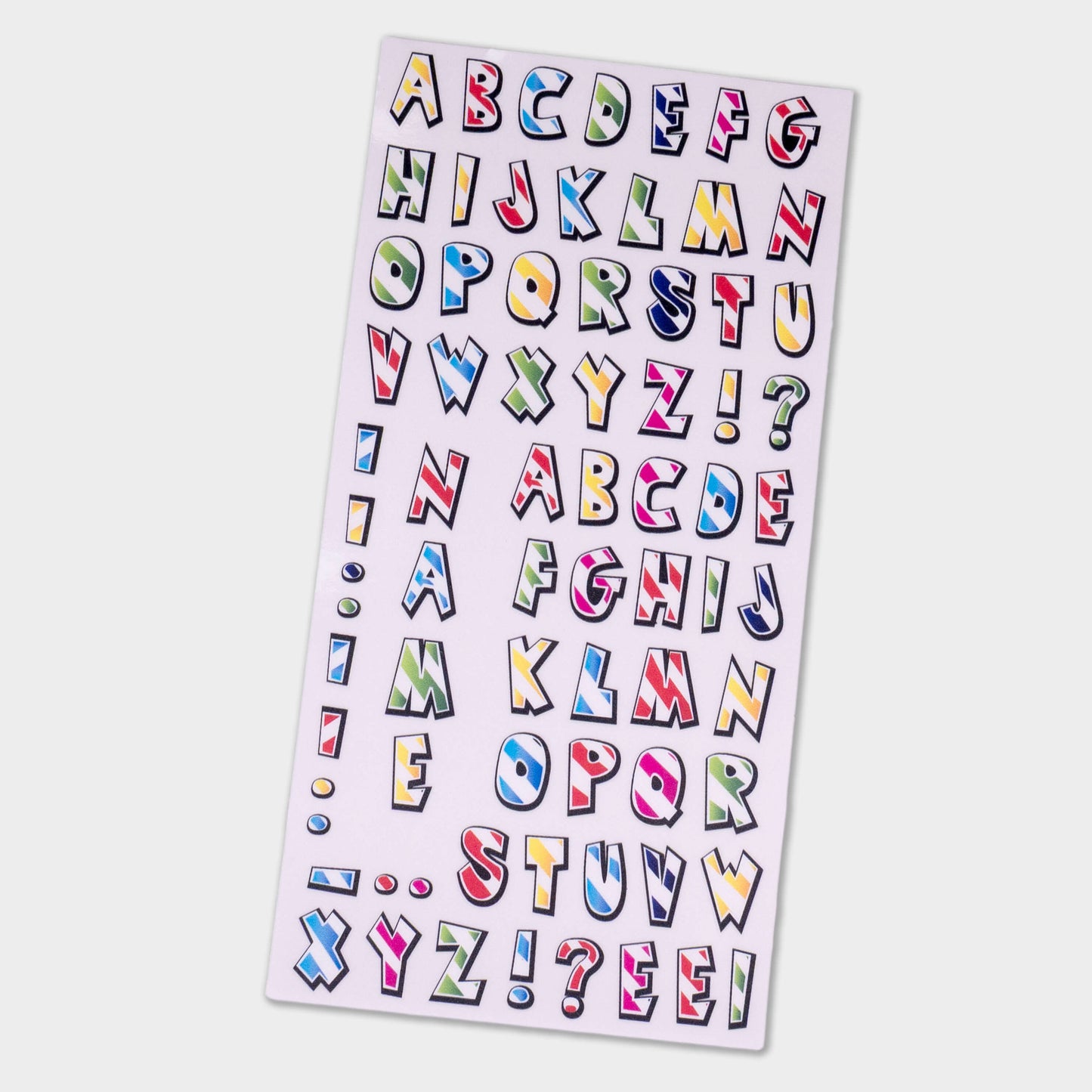 Scooter, Bike and Accessory Stickers Pack of 56 Stickers: Alphabet
