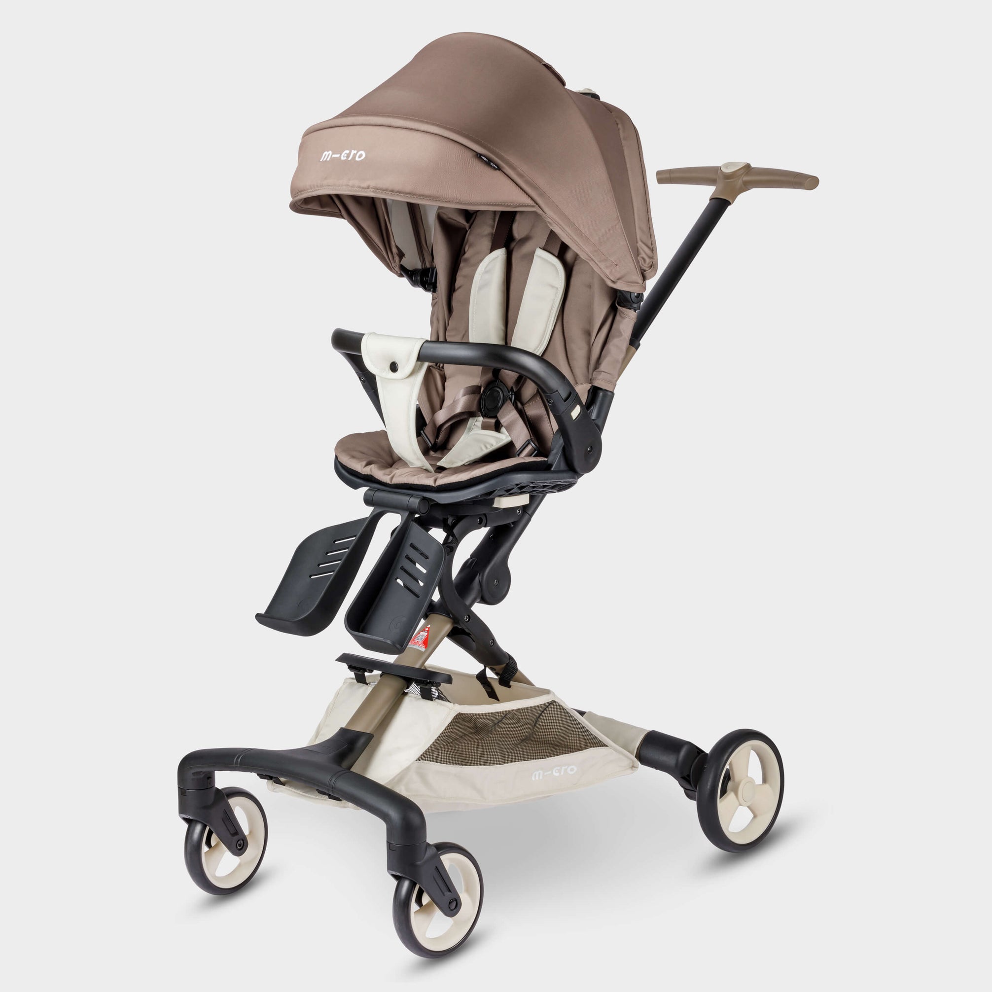 The Micro Lightweight Stroller 360 Latte Micro Scooters
