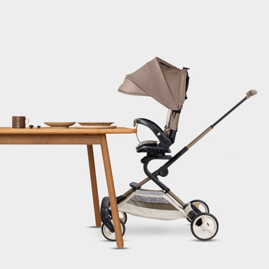 The Micro Lightweight Stroller 360: Latte