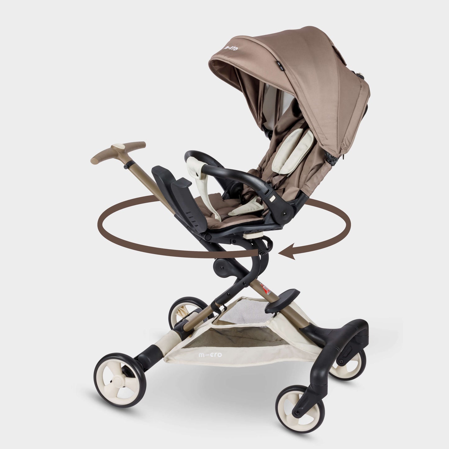 The Micro Lightweight Stroller 360: Latte