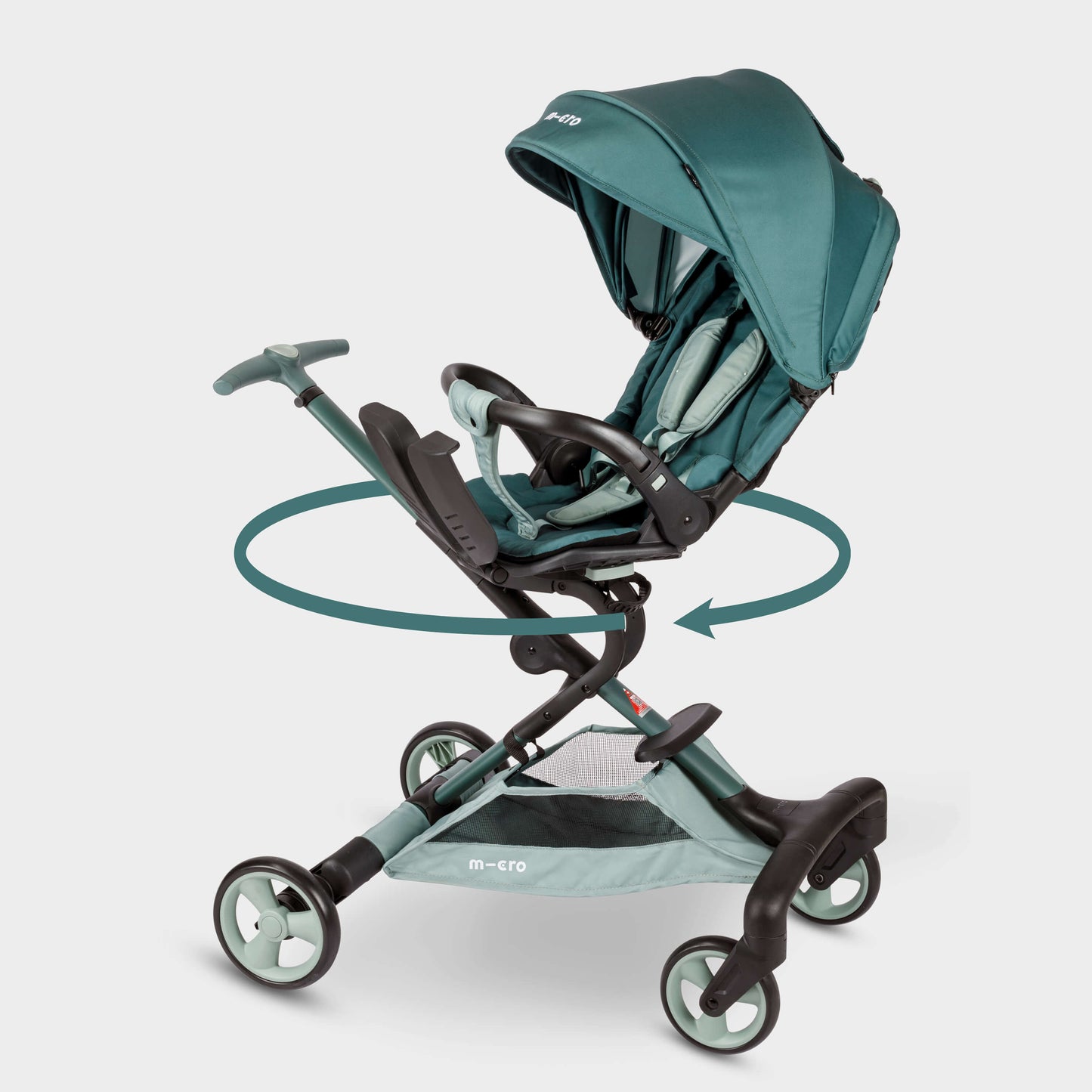The Micro Lightweight Stroller 360: Green Matcha