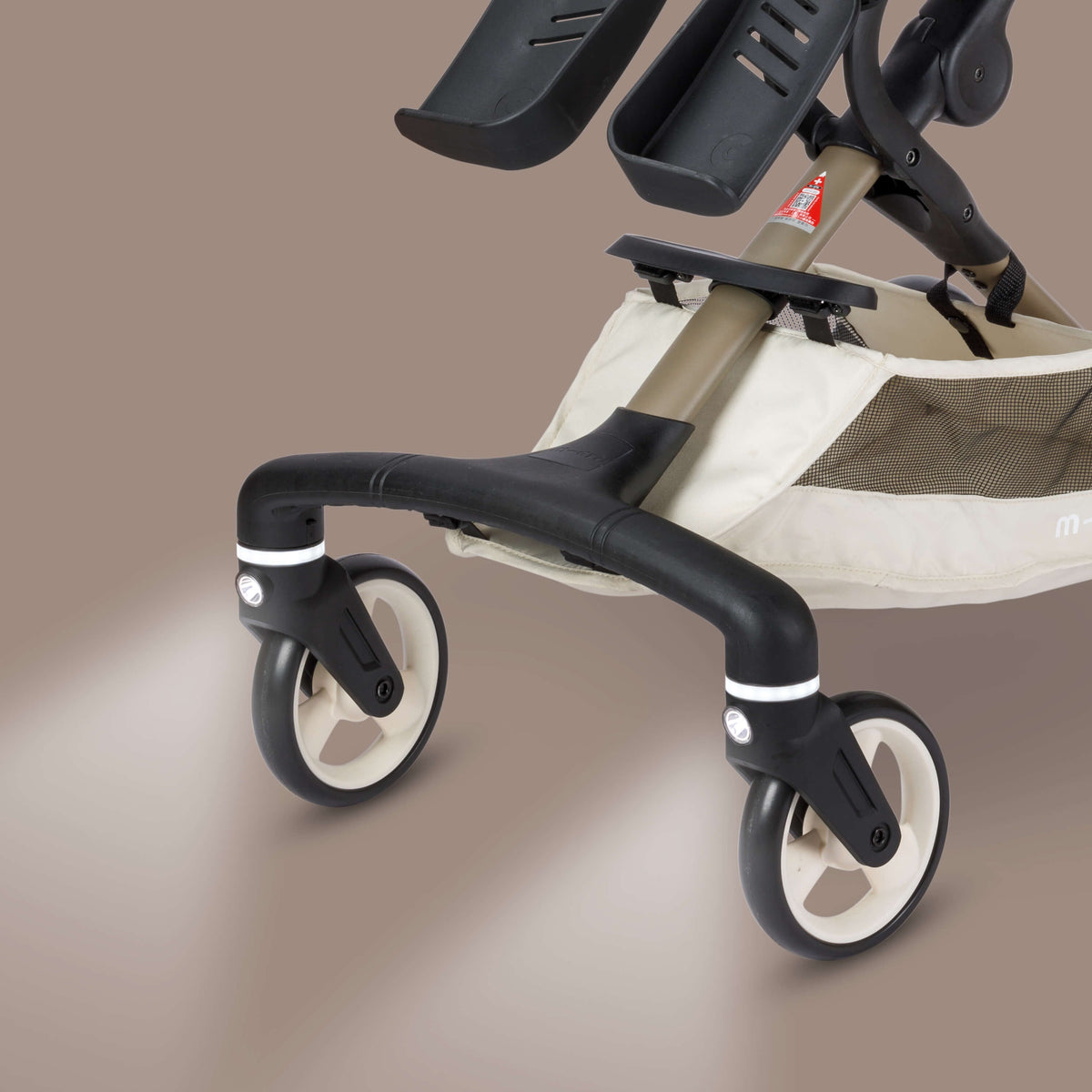 The Micro Lightweight LED Stroller 360: Latte