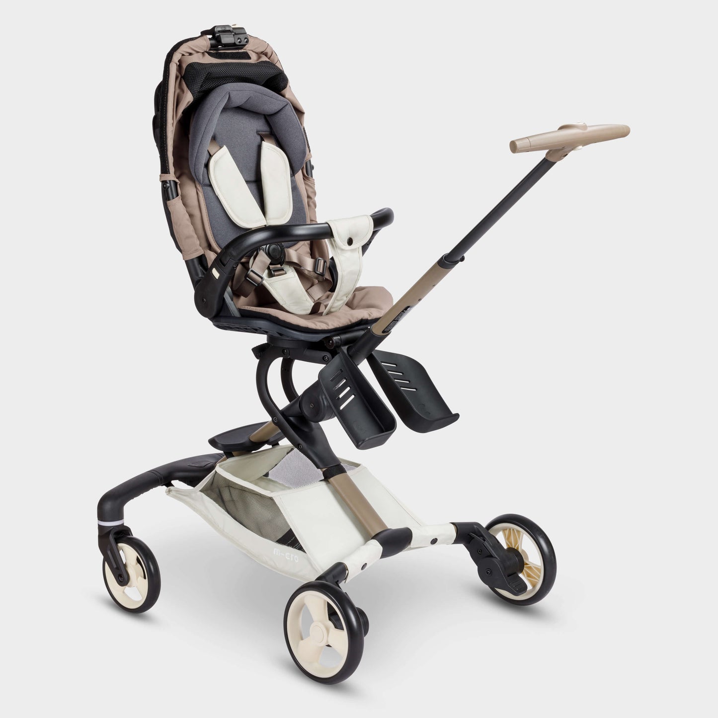 The Micro Lightweight LED Stroller 360: Latte