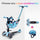 Starter Scooters Set: Mini2Grow Classic Scooter with Helmet