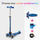 Scoot & Secure Bundle: Maxi Micro Deluxe LED, Bell and Lock