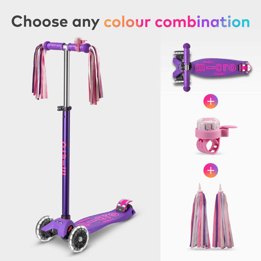 Maxi Micro Deluxe LED, Bell and Ribbon Set