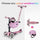 Mini 4in1 Adventure Set: Mini2Grow Scooter with Helmet