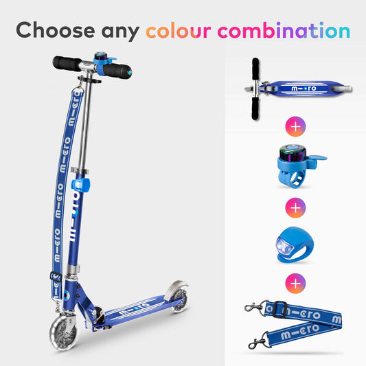 Micro Sprite LED, Carry Strap, Bell and Light Set