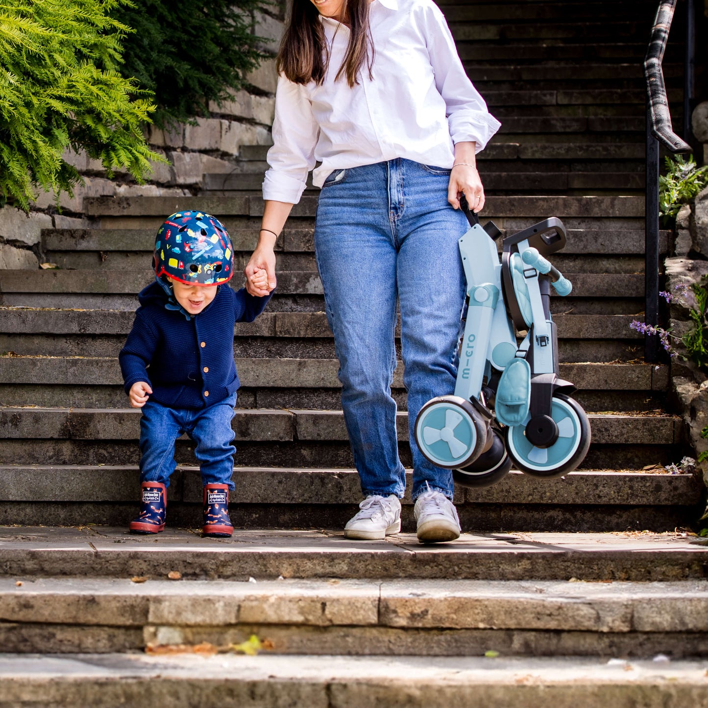 Micro Flexi Trike: Blue