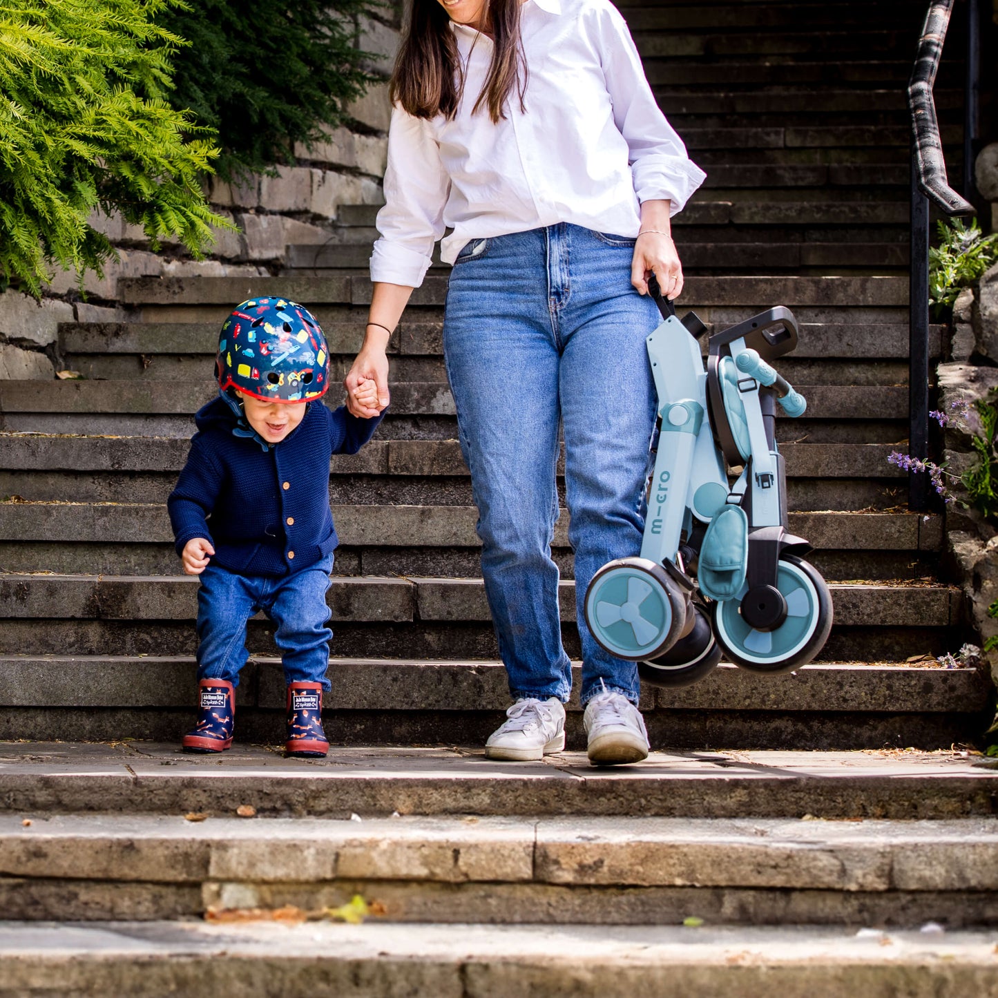 Micro Flexi Trike: Blue