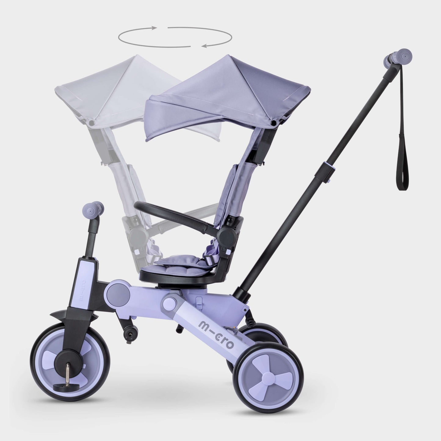 Micro Flexi Trike: Purple