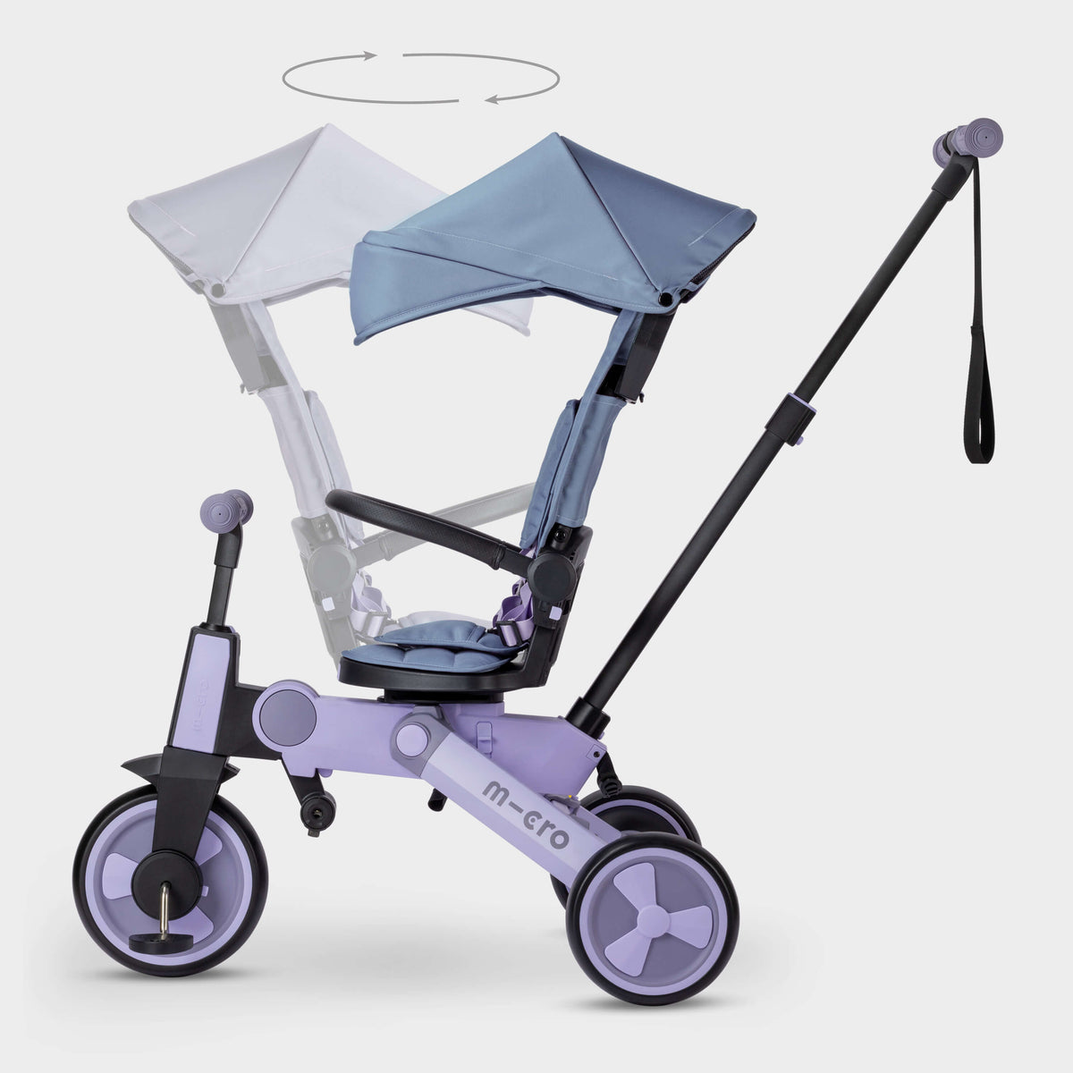Micro Flexi Trike: Purple