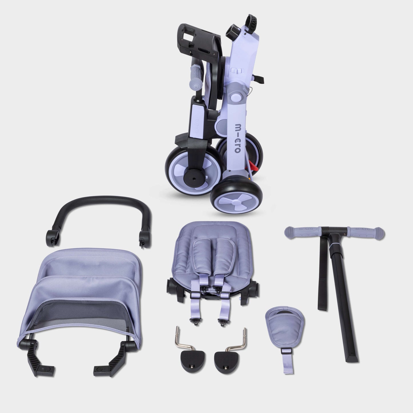 Micro Flexi Trike: Purple