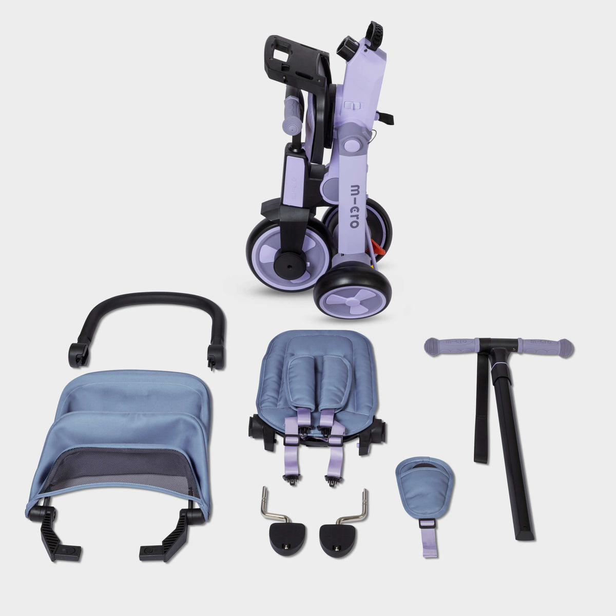 Micro Flexi Trike: Purple