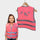 High visibility scooter safety vest: Pink Unicorn Print