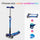 Maxi Micro Foldable LED, Bell and Light Scooter Set