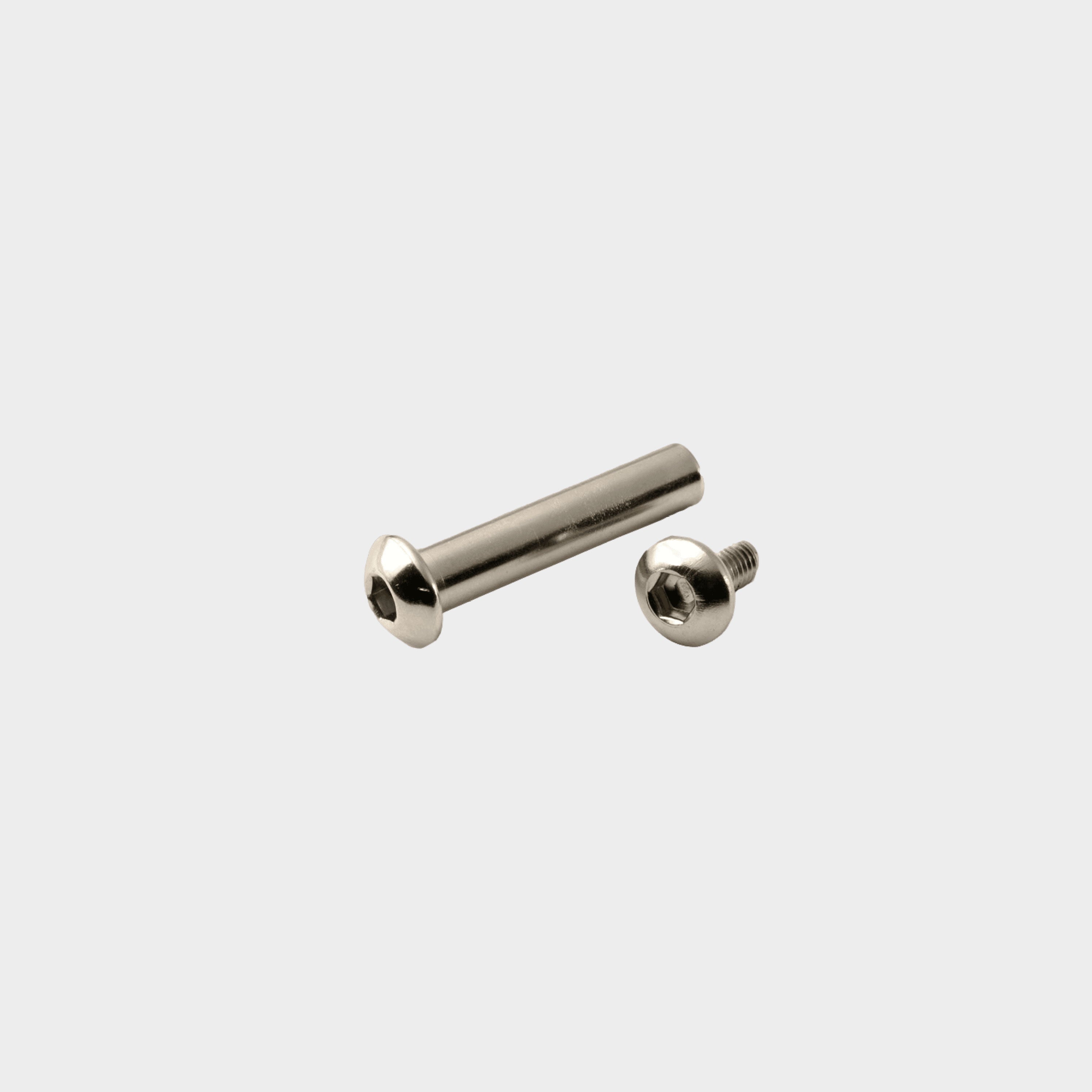 Micro Sprite/Speed 40mm Rear Axle Bolt:Silver
