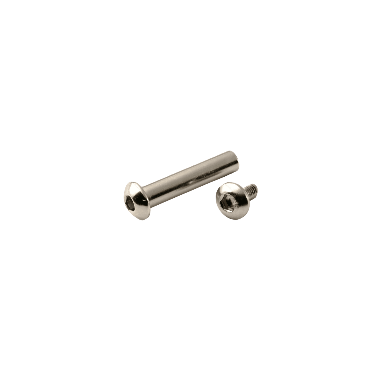 Micro Sprite/Speed 40mm Rear Axle Bolt: Silver