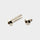 Front Axle Bolt: Black