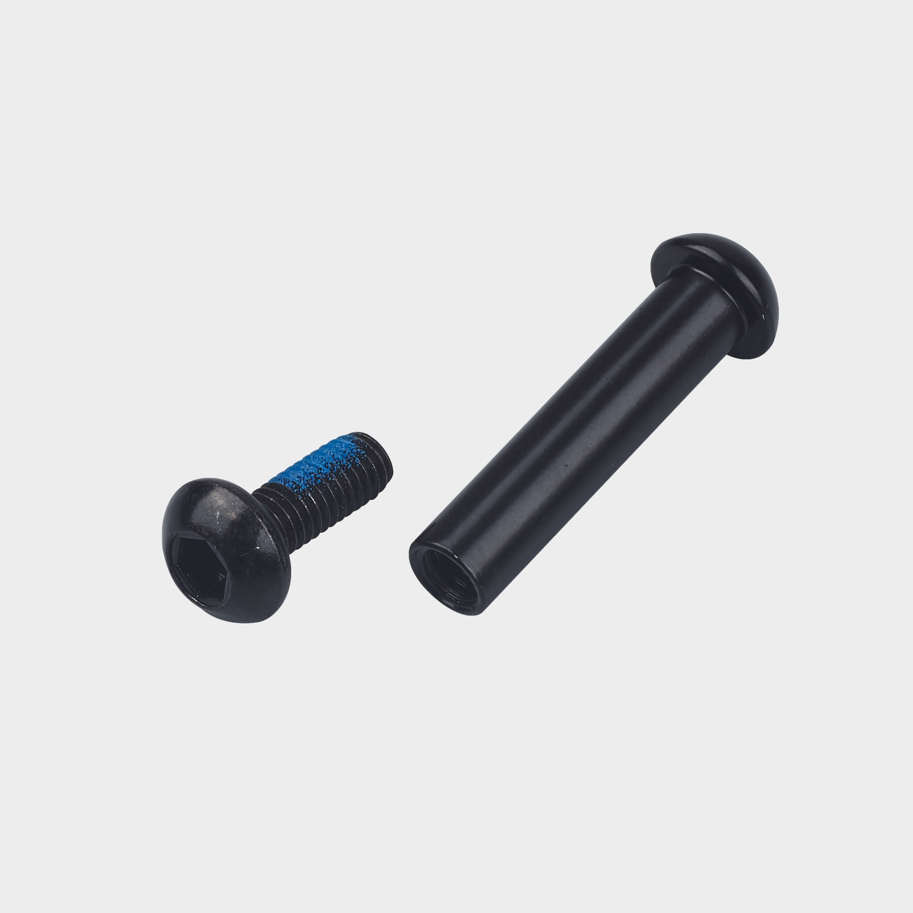 Sprite suspension Front Wheel Axle (2 piece):Black