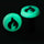 Chilli Stunt Bar Ends: Glow /  Black