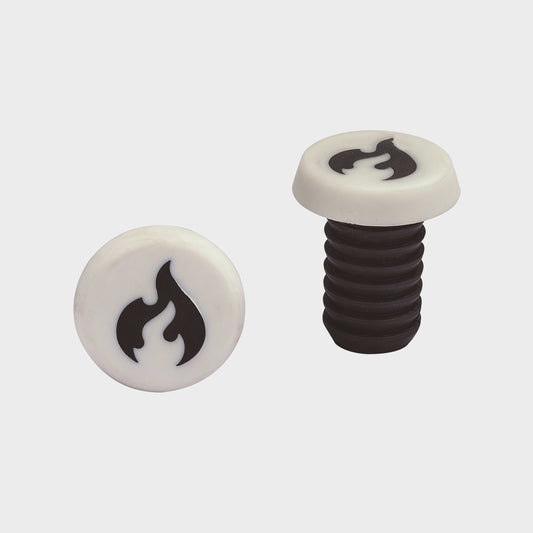 Chilli Stunt Bar Ends: White /  Black