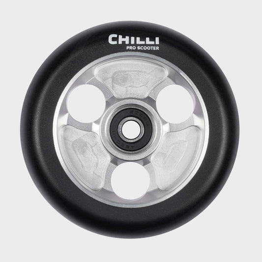 Chilli Stunt Parabol Wheel: Black /  Silver